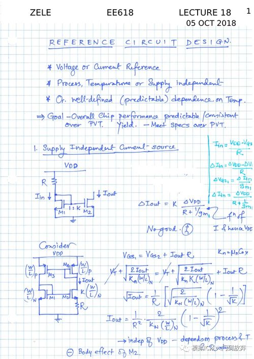 CMOS模拟集成电路设计与软件开发在EE618课程中的融合